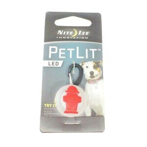 Nite Ize Innovation PetLit LED Clip on Light Fire Hydrant Dog or Pet Accessory